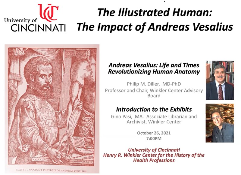 Lecture 1: Andreas Vesalius: Life and Times Revolutionizing Anatomy