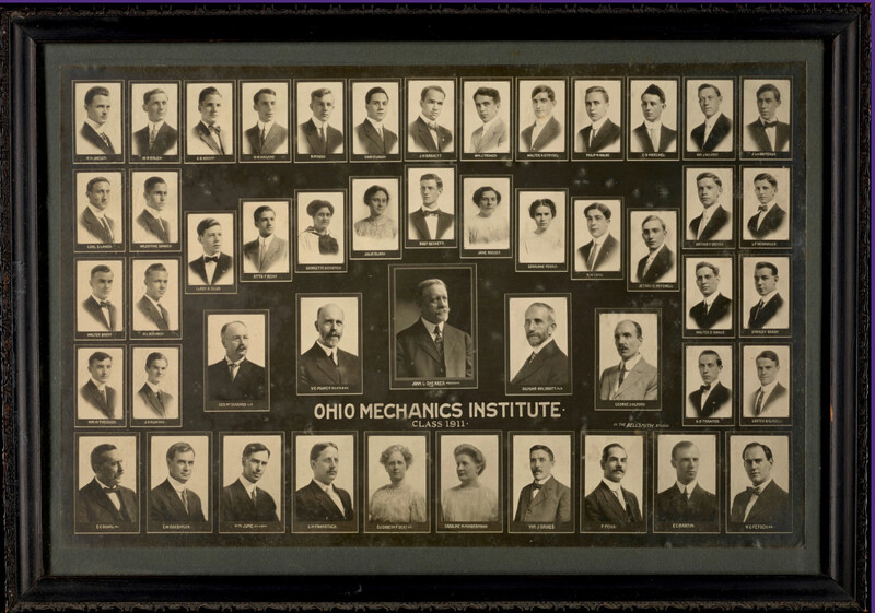Ohio Mechanics Institute Class Photo--1911
