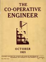 The Co-operative engineer. Vol. 01 No. 1 (October 1921)
