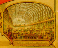 Cincinnati Industrial Exposition poster Main Hall (1875)