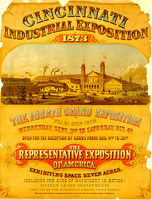 Cincinnati Industrial Exposition poster (1873)