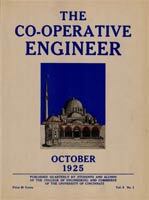 The Co-operative engineer. Vol. 05 No. 1 (October 1925)