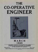 The Co-operative engineer. Vol. 04 No. 3 (March 1925)