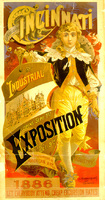 Cincinnati Industrial Exposition poster (1886)
