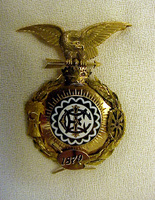 Cincinnati Industrial Exposition commissioner medal (1879)