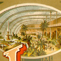Cincinnati Industrial Exposition poster garden (1879)