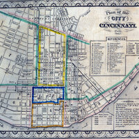 Plan of Cincinnati 1842