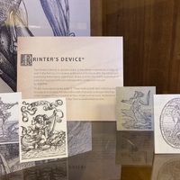 Vesalius Exhibits: Printers Device
