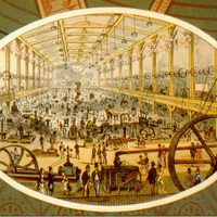 Cincinnati Industrial Exposition poster machinery (1879)