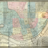 Cincinnati map 1869