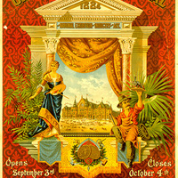 Cincinnati Industrial Exposition poster (1884)