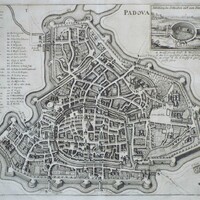 Map of Padua, 15th Century
