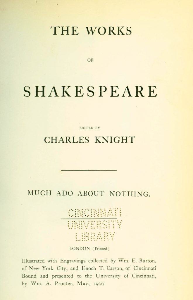 shakespeare's much ado about nothing
