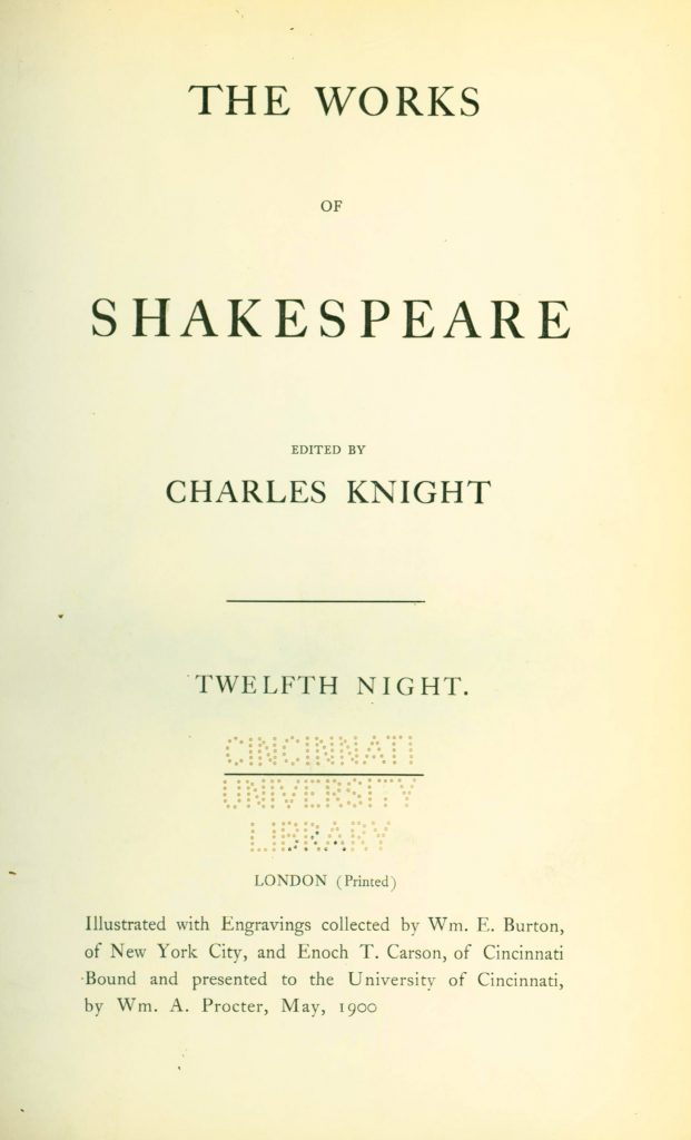 shakespeare's twelfth night