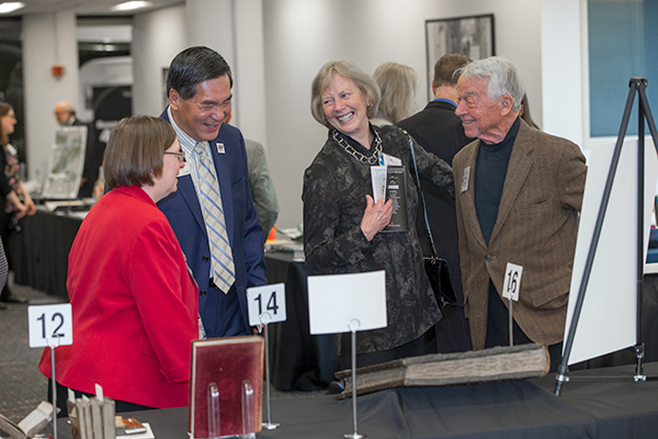 attendees at adopt-a-book