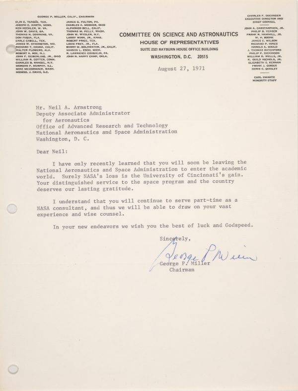 University of Cincinnati Accepts New Additions to Neil Armstrong