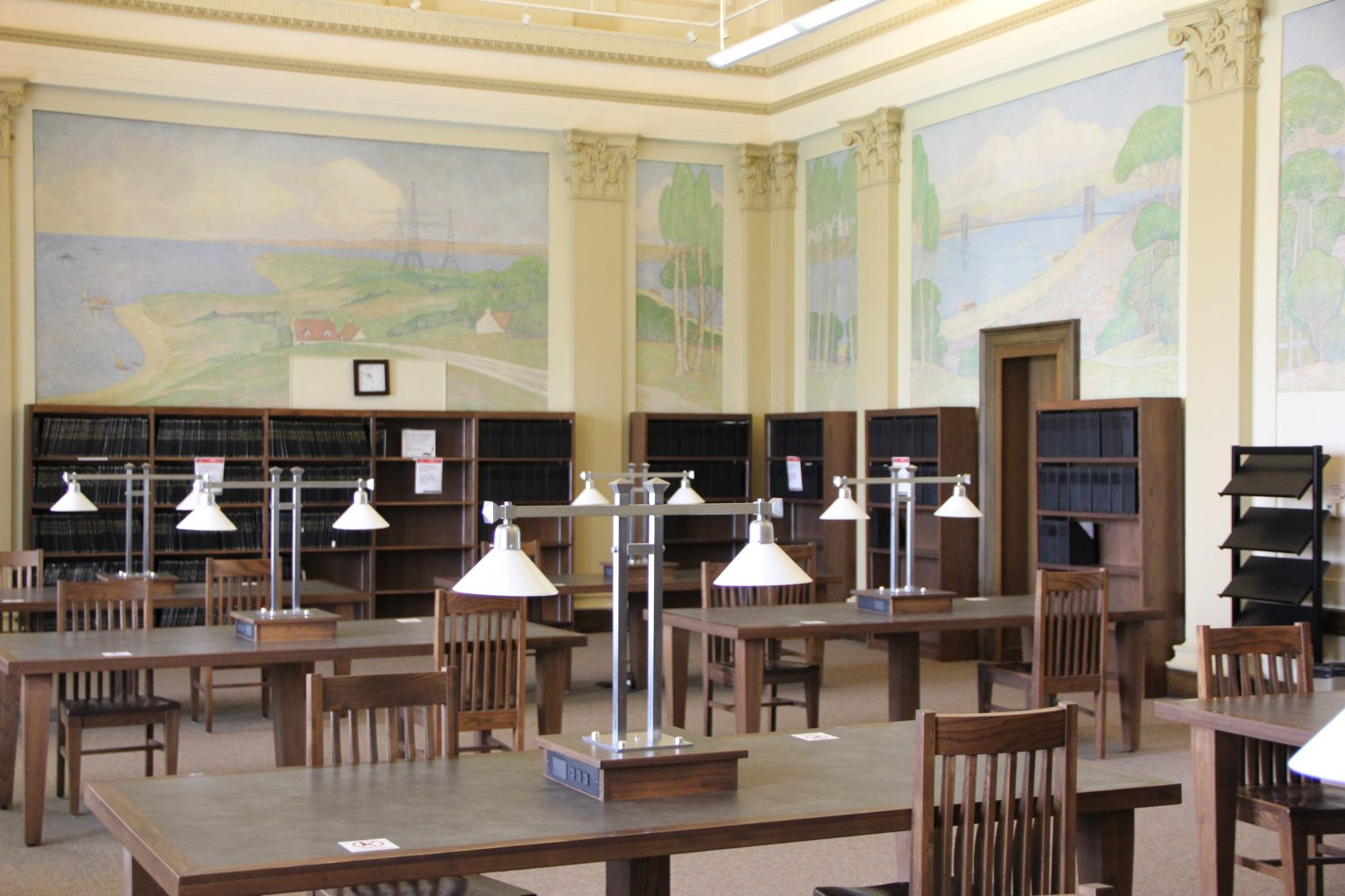 reading room of the ceas library