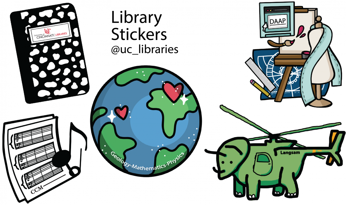 library stickers