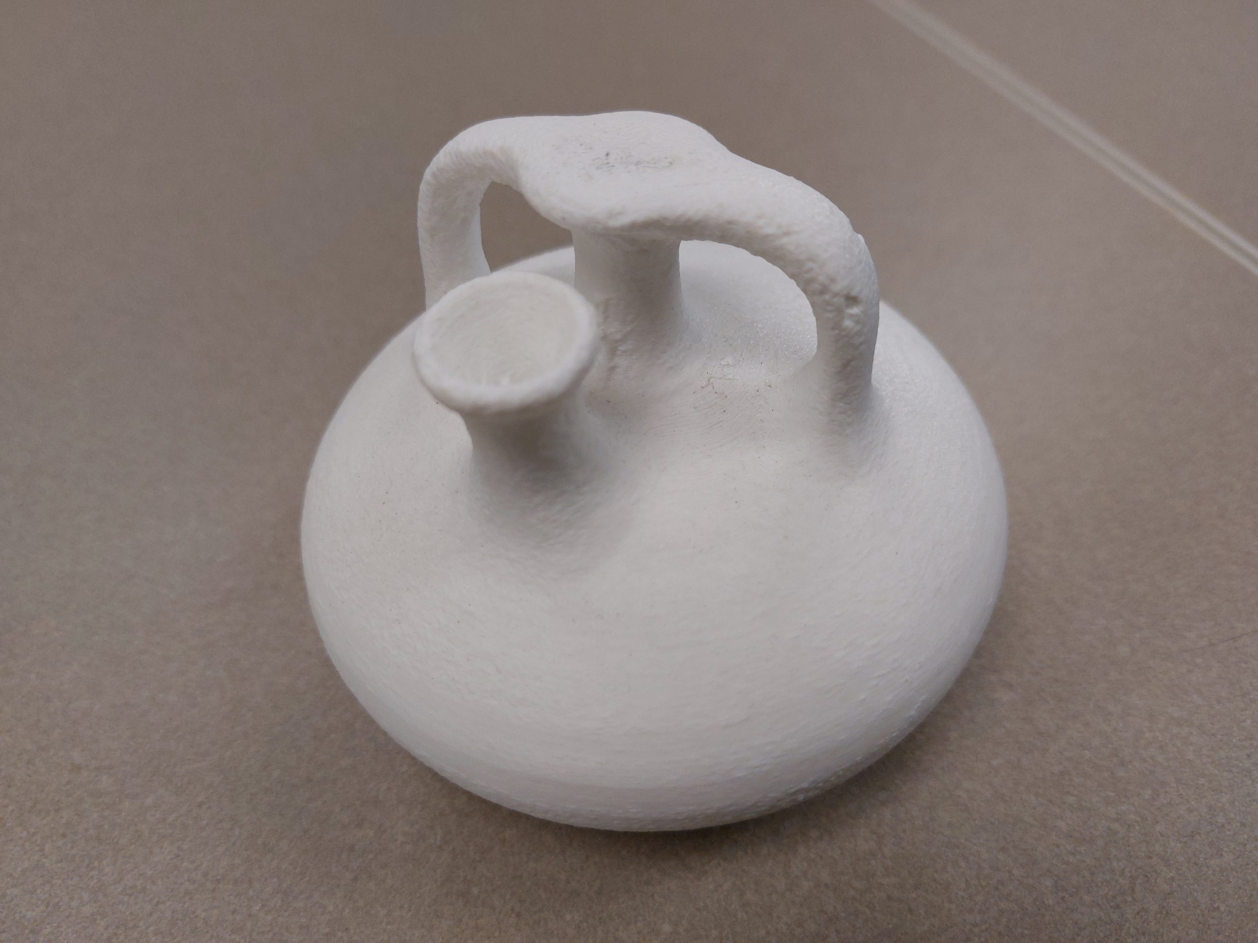 A 3D model of pottery found at a site