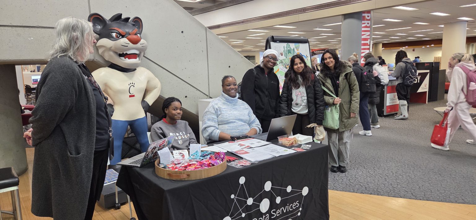 tabling during love data week