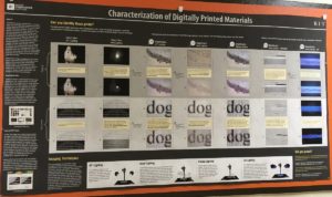 Digital print poster