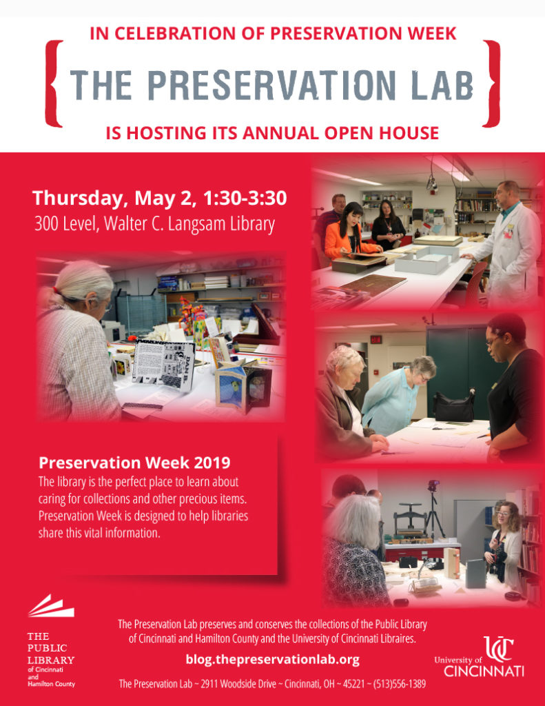 Invitation to May 2, 2019 Open House.