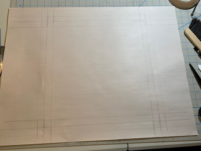 Template of mylar jacket