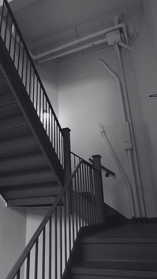 Image of Blegen stairs