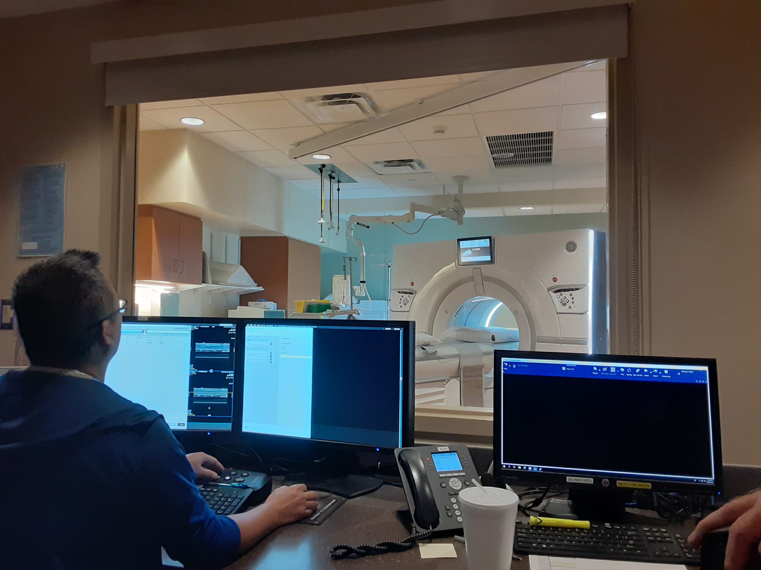 Tech scanning the book